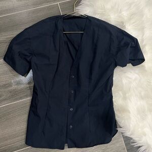 Rag & Bone Black Casual Button Down Shirt